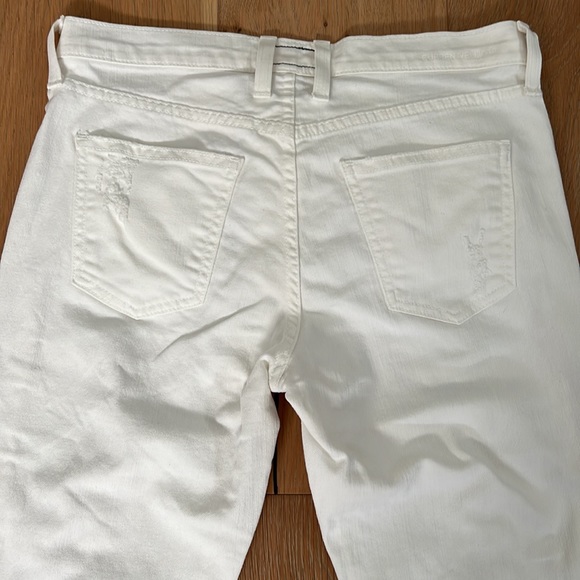 CURRENT/ELLIOT The Fling Jeans in Tattered White - Size 26 - Picture 10 of 16